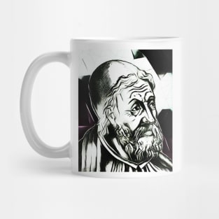 Ptolemy Black and White Portrait | Ptolemy Artwork 3 Mug